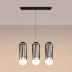 Lampa wisząca BRINA 3L czarna