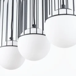 Lampa wisząca BRINA 3L czarna