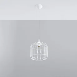 Lampa wisząca CELTA biała