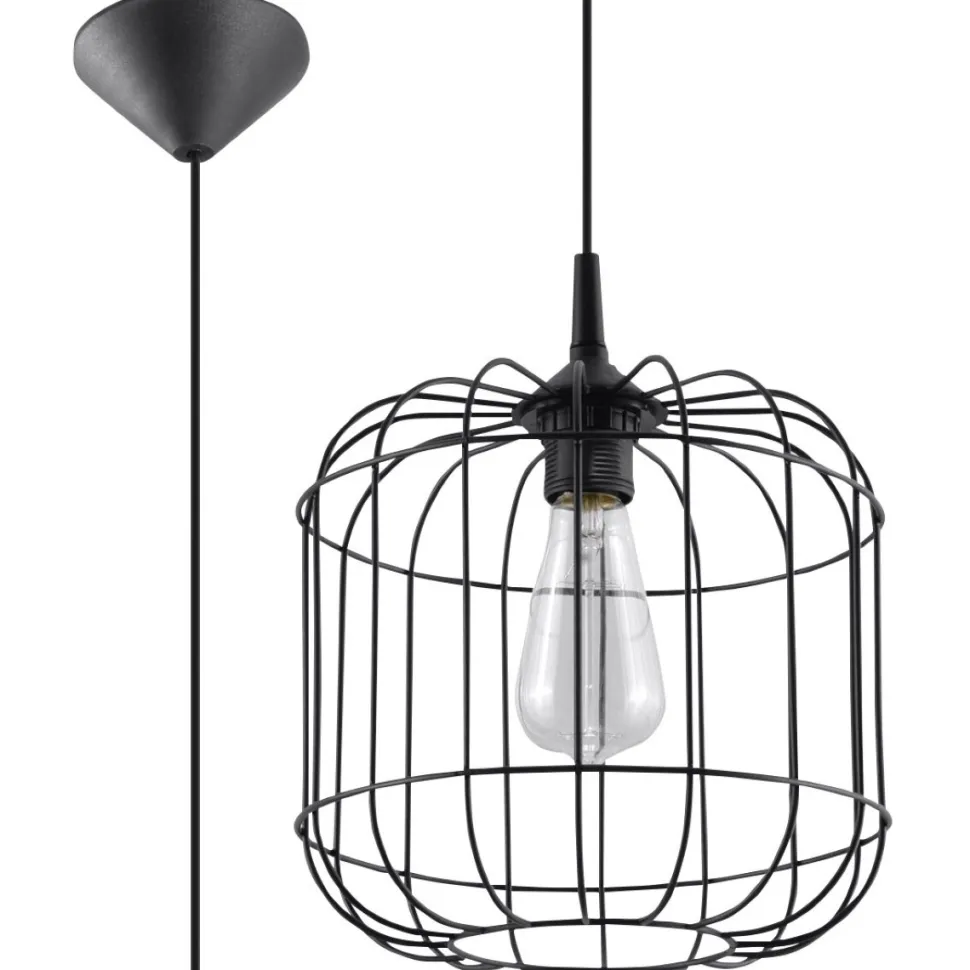 Lampa wisząca CELTA czarna