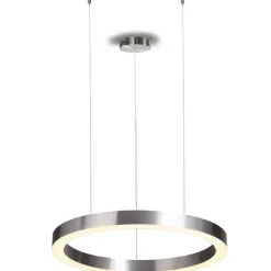 Lampa wisząca CIRCLE 100 LED nikiel szczotkowany 100 cm