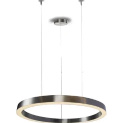 Lampa wisząca CIRCLE 100 LED nikiel szczotkowany 100 cm