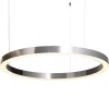 Lampa wisząca CIRCLE 80 LED nikiel szczotkowany 80 cm
