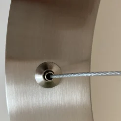 Lampa wisząca CIRCLE 80 LED nikiel szczotkowany 80 cm