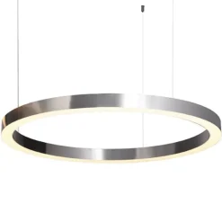 Lampa wisząca CIRCLE 120 LED nikiel szczotkowany 120 cm