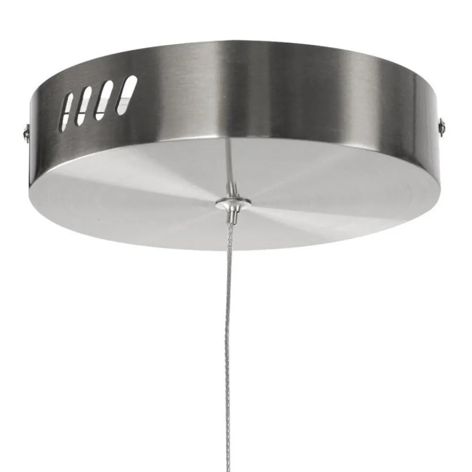 Lampa wisząca CIRCLE 120 LED nikiel szczotkowany 120 cm