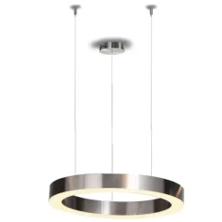 Lampa wisząca CIRCLE 40 LED nikiel szczotkowany 40 cm