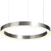 Lampa wisząca CIRCLE 60 LED nikiel szczotkowany 60 cm
