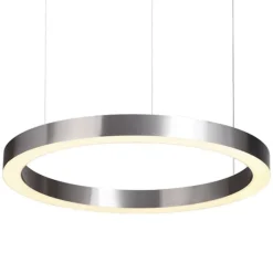 Lampa wisząca CIRCLE 60 LED nikiel szczotkowany 60 cm