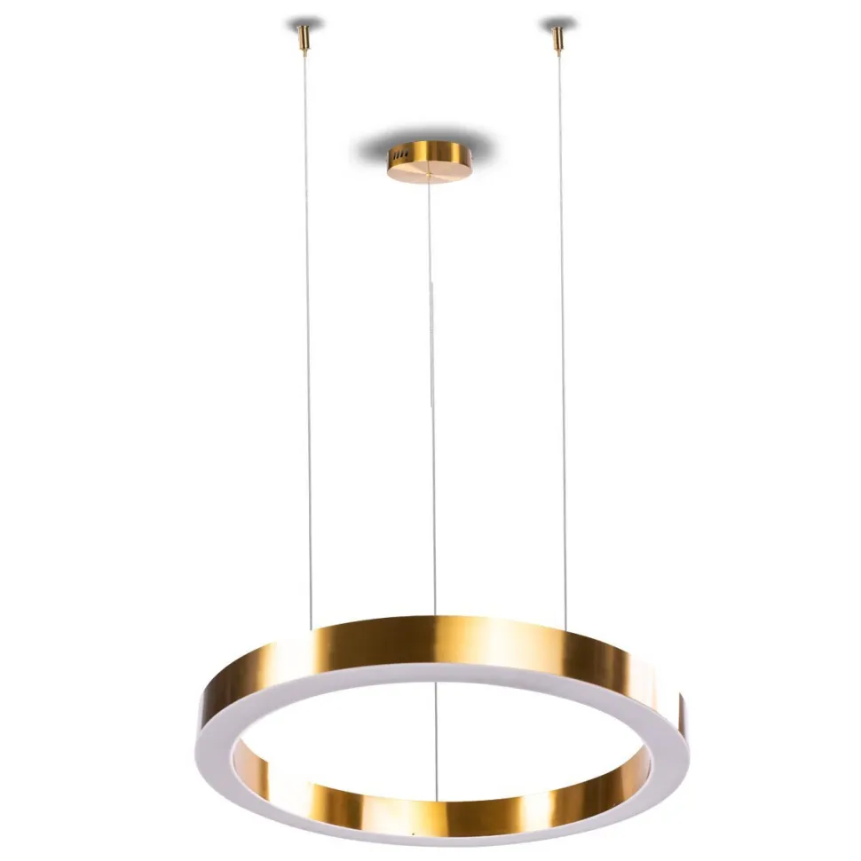 Lampa wisząca CIRCLE 60 LED nikiel szczotkowany 60 cm