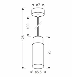 Lampa wisząca Claro biały 1x15W GU10  klosz biały+drewniany