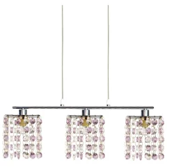 Lampa wisząca Classic 3x40W G9 fioletowy