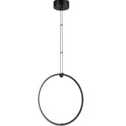 Lampa wisząca COCO 1 LED czarna 40 cm
