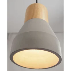 Lampa wisząca CONCRETE szary beton 12 cm