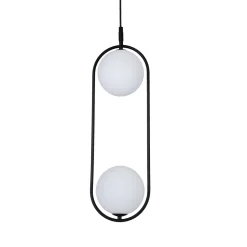 Lampa wisząca Cordel 2x28W G9 czarny
