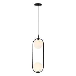 Lampa wisząca Cordel 2x28W G9 czarny