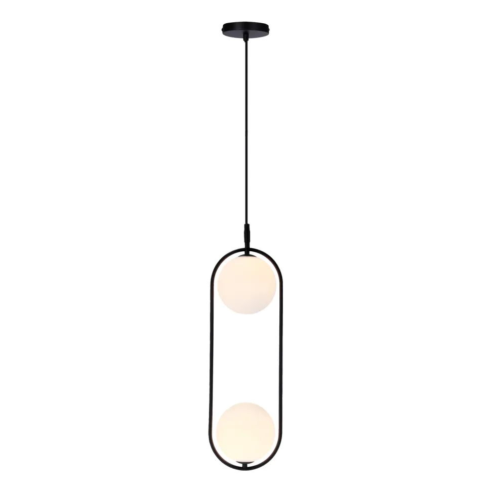 Lampa wisząca Cordel 2x28W G9 czarny