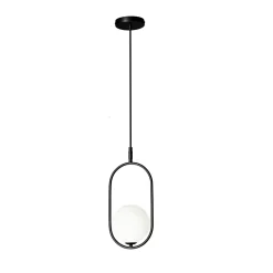 Lampa wisząca Cordel 1x28W G9 czarny