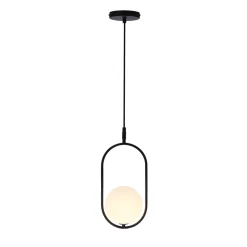 Lampa wisząca Cordel 1x28W G9 czarny