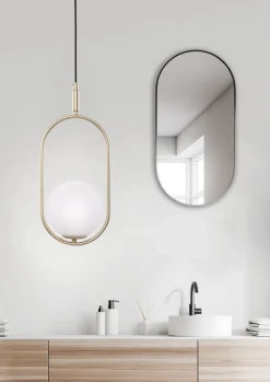 Lampa wisząca Cordel 1x28W G9 mosiądz