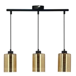 Lampa wisząca Cox 3x60W E27 złoty