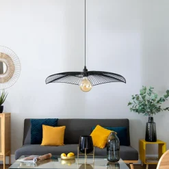 Lampa wisząca Cuzco czarna 59cm