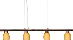 Lampa wisząca Dakota 4x40W G9 miedź