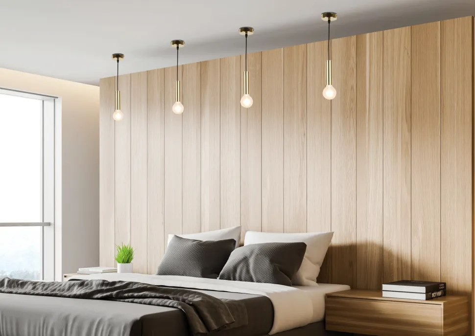 Lampa Wisząca Dallas 142 mm Złoty 1