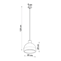 Lampa wisząca DAMASO