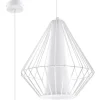 Lampa wisząca DEMI biała