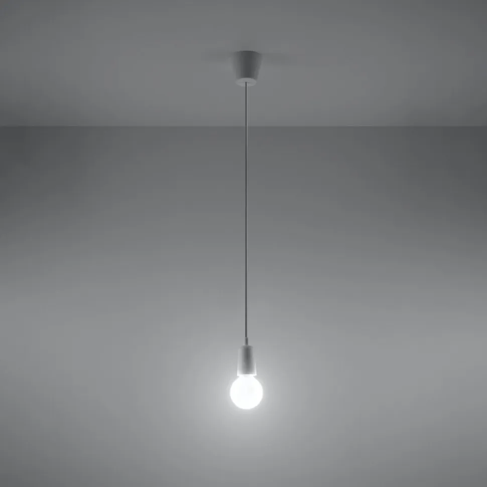 Lampa wisząca DIEGO 1 biała