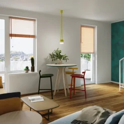 Lampa wisząca DIEGO 1 żółta