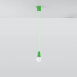 Lampa wisząca DIEGO 1 zielony
