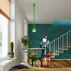 Lampa wisząca DIEGO 3 zielony
