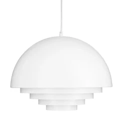 Lampa wisząca DIVERSO biała matowa 40 cm