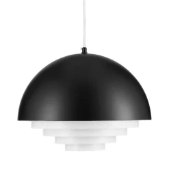 Lampa wisząca DIVERSO czarna matowa 35  cm
