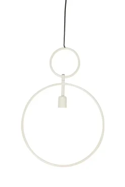 Lampa wisząca Dorina matt white