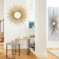 Lampa wisząca Dris złota