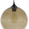 Lampa wisząca EDISON 25 1x60W E27  brązowy
