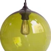 Lampa wisząca EDISON 25 1x60W E27  zielony