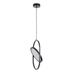 Lampa wisząca ELIPSE M LED czarna 45 cm