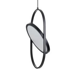 Lampa wisząca ELIPSE M LED czarna 45 cm