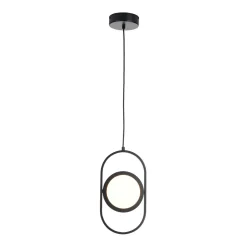 Lampa wisząca ELIPSE MINI LED czarna 32  cm