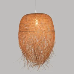 Lampa wisząca Elis bambusowa 40cm