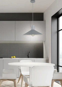 Lampa Wisząca Elista Szary