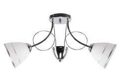 Lampa wisząca Elotte 2x40W E27 biały