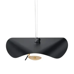 Lampa wisząca ENIGMA LED czarno złota 60  cm