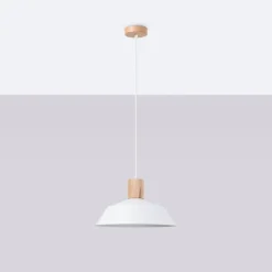 Lampa wisząca FANO biała