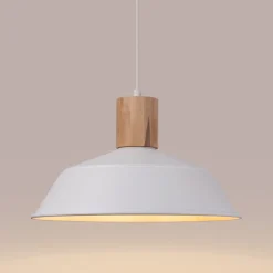 Lampa wisząca FANO biała