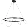 Lampa wisząca FANTASIA ROUND LED czarna